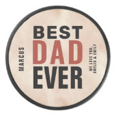 最高のパパエバートレンディー水彩父の日 アイスホッケーパック (正面)