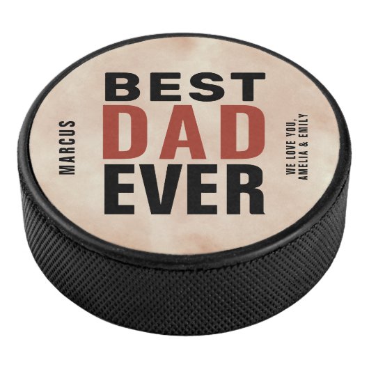 最高のパパエバートレンディー水彩父の日 アイスホッケーパック (3/4)