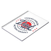 最高のパパエバーネームのゴルフの進歩 ノートブック (左側)