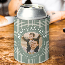 最高のパパエバーバッファロープリドカスタムフォト父親 缶クーラー