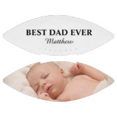 最高のパパエバーファミリーフォトサッカーモダンー アメリカンフットボール (パネル)