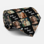 最高のパパエバーファミリー&チャイルドフォトデザイン ネクタイ (ロール)