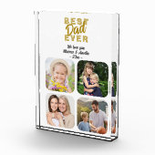 最高のパパエバーファーザー4ファミリー フォトブロック (右)