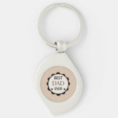 最高のパパエバーファーズデイギフトアイディア2025 キーホルダー (正面)
