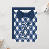 最高のパパエバーファーズデイ誕生日カード カード (正面/裏面インサイチュ)