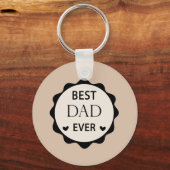 最高のパパエバーファーズデイC2025 キーホルダー (正面)