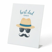 最高のパパエバーフェドーラサングラス&クラシック父親