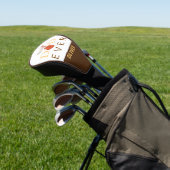 最高のパパエバーブラウンイエローオレンジギタモダンー ゴルフヘッドカバー (インサイチュ)