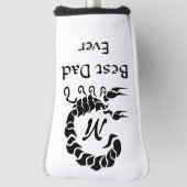 最高のパパエバーブラックスコーピオンモノグラム ゴルフヘッドカバー (回転90)