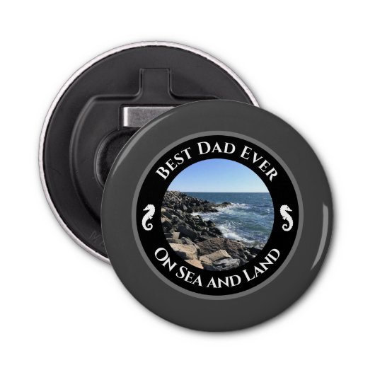 最高のパパエバーブルーアトランティック海ロッキーシーショア 栓抜き (正面)