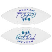 最高のパパエバーブルータイポグラフィと木 アメリカンフットボール (パネル)