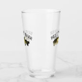 最高のパパエバーベース魚釣りビール タンブラーグラス (左)