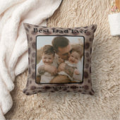 最高のパパエバーペトスキーストーンミシガンレイク素晴らしス クッション (ブランケット)