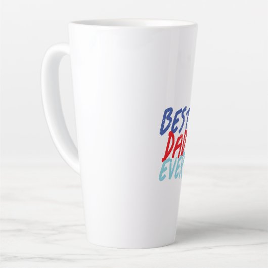 最高のパパエバーミニマルクールプロフェッショナル カフェラテマグ (左アングル)