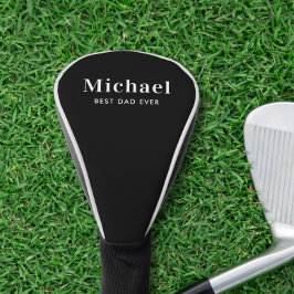 最高のパパエバーモノグラムブラック ゴルフヘッドカバー