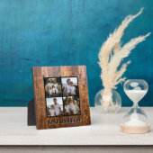 最高のパパエバーラスティックダークウッド粒子パパ フォトプラーク (インサイチュ)