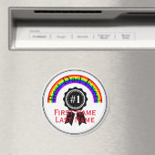 最高のパパエバーレインボーマグネットHAMbWG マグネット (インサイチュ (食洗機))