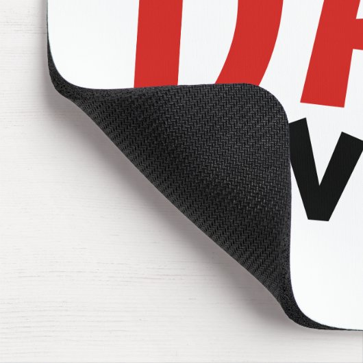 最高のパパエバーレッド黒文字男の赤ちゃん父の マウスパッド (コーナー)