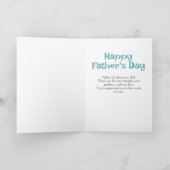 最高のパパエバーレトロ父の日 シーズンカード (内部)