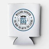 最高のパパエバーヴィンテージウェスタンカントリーファーザーズデイ 缶クーラー (正面)