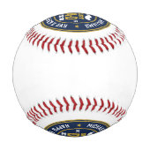 最高のパパエバーヴィンテージレトロバッジファーズデイ 野球ボール (裏面)