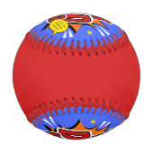 最高のパパエバー漫画スーパーヒーローファーズデイ 野球ボール (裏面)