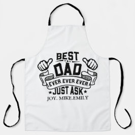 最高のパパエバー父の日ダディ頼パパT-Sh エプロン