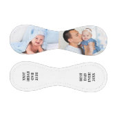 最高のパパエバー2フォトWHT 野球ボール (パネル)