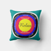 最高のパパエバー-雄牛の目枕 クッション (裏面)