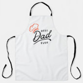 最高のパパエモダンーバーシェフパパ エプロン (正面)