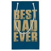 最高のパパエヴァーファーズデイ|抱き枕 スモールペーパーバッグ (裏面)