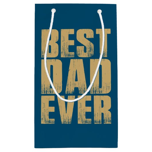 最高のパパエヴァーファーズデイ|抱き枕 スモールペーパーバッグ (裏面)