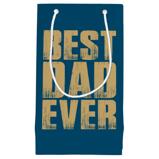 最高のパパエヴァーファーズデイ|抱き枕 スモールペーパーバッグ (正面)