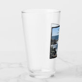 最高のパパオン海とランドブルーアトランティック海かわいい タンブラーグラス (右)