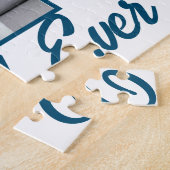 最高のパパカスタムファーザーズ ジグソーパズル (側面)