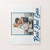 最高のパパカスタムファーザーズ ジグソーパズル (縦)