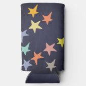 最高のパパカスタム写真お父さんの日モダン スリム缶クーラー (裏面)