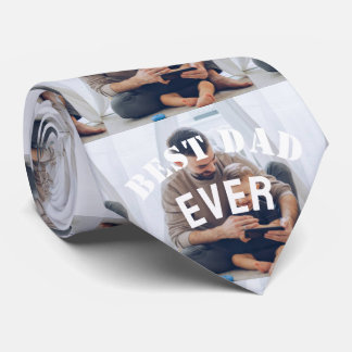 最高のパパカスタム写真コラージュ自分で作成 ネクタイ