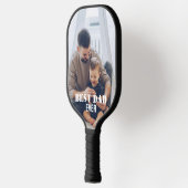 最高のパパカスタム写真コラージュ自分で作成 ピックルボールラケット (左)
