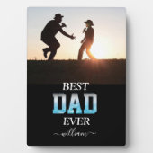 最高のパパカスタム写真父の日 フォトプラーク (正面)