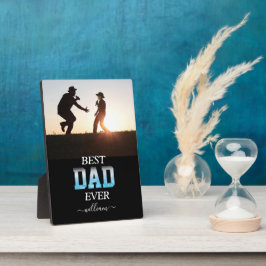 最高のパパカスタム写真父の日 フォトプラーク