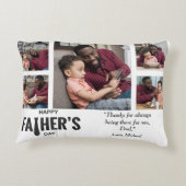 最高のパパカスタム写真 アクセントクッション (裏面)