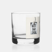 最高のパパカスタム写真 ウイスキーグラス (右)