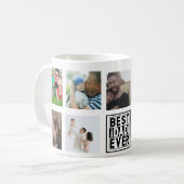 最高のパパカスタム写真 コーヒーマグカップ (正面左)