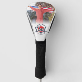 最高のパパカスタム写真 ゴルフヘッドカバー