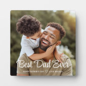最高のパパカスタム写真 フォトプラーク (正面)
