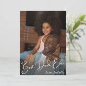 最高のパパカスタム写真 案内状 (スタンド正面)