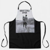 最高のパパカスタム写真Create Your Own エプロン (正面)