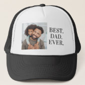 最高のパパカスタム画像お父さんの日 キャップ (正面)