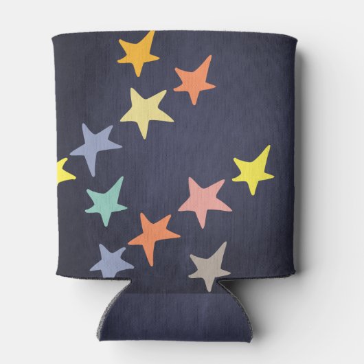 最高のパパカスタム誕生日モダン 缶クーラー (裏面)